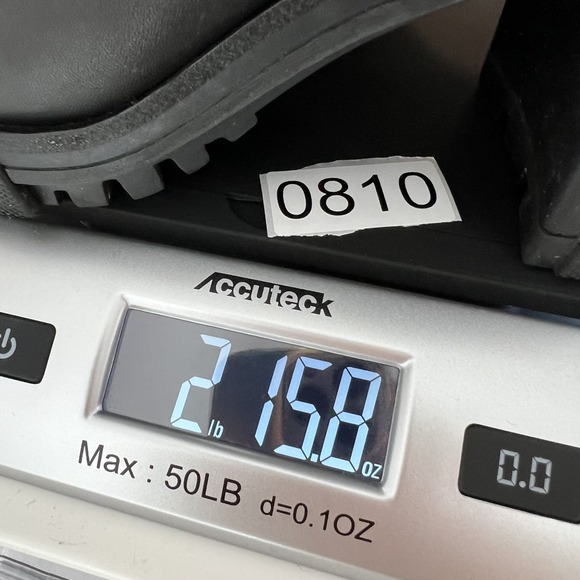 Rag & Bone Shiloh Boot Size 40 US 10 Black Leather Lug Sole Chelsea Ankle Bootie - Picture 13 of 14